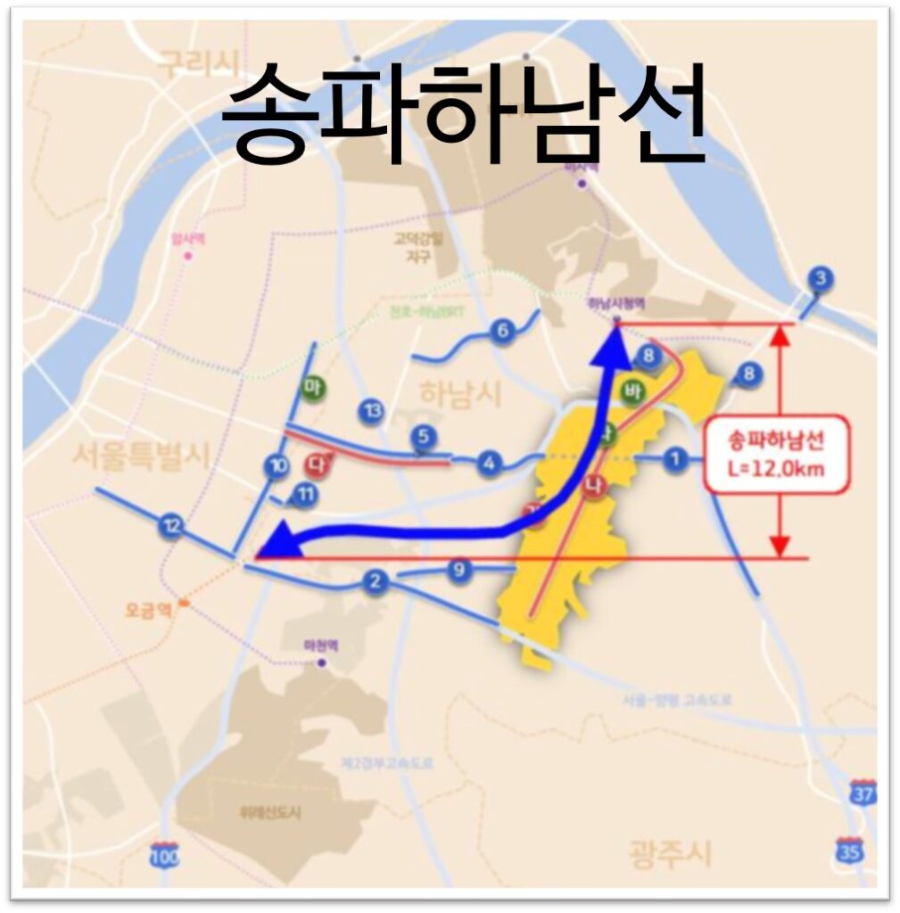 송파하남선