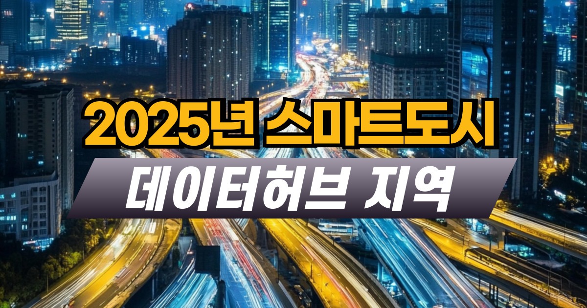 2025년 스마트도시 